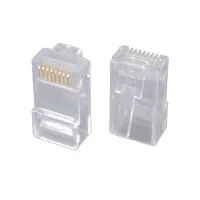 Connector RJ45 CAT5E UTP 8p8c unshielded net op Gesiicht geklappt KRJ45/5 (1 of 1)