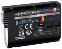 Batterie PATONA pour Nikon EN-EL15C 2600mAh Li-Ion Platinum Chargement USB-C (1 of 6)