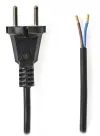 NEDIS power cable for vacuum cleaner CEE 7 17 250 V AC PVC black bulk 10m thumbnail (1 of 1)