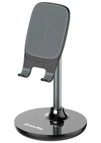 COLORWAY Swivel holder with 90° rotation for mobile phone tablet black (1 of 7)