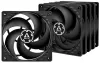 ARCTIC P12 PWM PST set of 5 fans 120mm PWM PST black