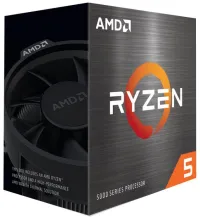 AMD Ryzen 5 5500 Ryzen AM4 6C 12T max. 4.2GHz 16MB 65W TDP BOX jäähdyttimellä (1 of 2)