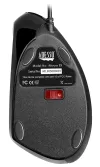 Adesso iMouse E9 for left-handed wired mouse vertical ergonomic optical backlit 800-2400 DPI USB black thumbnail (5 of 6)