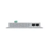 Промисловий плоский комутатор Planet L2 L3 8x1Gb 2xSFP 1 2.5G PoE 30 240W dual 48-56VDC IP30 -40 75°C без вентилятора thumbnail (3 of 4)