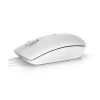 DELL MS116 mouse ottico 2 tasti + USB scorrevole bianco thumbnail (2 of 2)