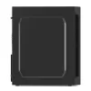 SilentiumPC kotelo MiniT Armis AR1 Pure Black SD-lukija 2x USB 3.0 1x 80mm tuuletin musta thumbnail (6 of 10)