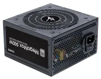 Zalman Stromquelle MegaMax 500W ATX act. PFC 120-mm-Lüfter 80PLUS (1 of 4)