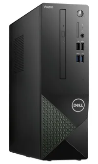 ## Dell Vostro 3910 The basis of the computer is a 6-core processor **Intel Core i5-12400** working at a frequency of **2.5 to 4.4 GHz**, supplemented by **8 GB** of operating memory. Image data is handled by the integrated graphics card **Intel UHD 730**. A **SSD disk** with a capacity of **256 GB** is available for data storage. The computer is equipped with a DVD drive, a USB keyboard and an optical mouse. Wireless connection **Wi-Fi and Bluetooth** is a matter of course. It comes with the **Windows 11 Pro** operating system. **Graphics card:** Intel UHD 730 ### Equipment - WiFi - Bluetooth - DVD drive - USB keyboard and mouse **Processor:** Intel Core i5-12400 **Operating System:** Windows 11 Pro **Case format:** Mini Tower **Operating memory size:** 8 GB **HDD capacity:** 256 GB SSD **Weight:** 6.75 kg ### Detailed configuration description - Intel Core i5-12400 processor (2.5 GHz, Turbo 4.4 GHz, 18 MB Cache, 6-core) - Memory 8 GB (1× 8 GB) 3200 MHz DDR4 - SSD disk 256 GB (M.2 PCIe NVMe) - Intel UHD 730 graphics card - DVD+/-RW drive - Wi-Fi: Intel Wi-Fi 6 AX201 (Dual Band) + Bluetooth 5.2 - Keyboard KB216, multimedia, Czech, black - Mouse Dell MS116, USB, optical, black - 300 W power supply - Windows 11 Pro installed, multi-language - TPM (Trusted Platform Module) support - McAfee Business Protection, 1 year - Trial version of Microsoft Office (1 of 2)