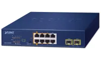 Switch Planet PoE 8x1Gb + 2xSFP 1Gb PoE 180W 2x 802.3bt + 4x 802.3at (1 of 3)