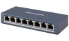 HIKVISION slēdzis DS-3E0508-E(B) 8x ports 10 100 1000 Mbps RJ45 porti 16 Gbps barošanas avots 5 VDC 1 A thumbnail (1 of 2)