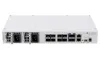 Mikrotik Cloud Switch CRS510-8XS-2XQ-IN CPU da 650 MHz 128 MB di RAM 1x LAN 2x QSFP28 8x SFP28 2x PSU L5