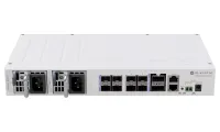 Mikrotik mākoņa slēdzis CRS510-8XS-2XQ-IN 650 MHz centrālais procesors 128 MB RAM 1x LAN 2x QSFP28 8x SFP28 2x PSU L5 (1 of 4)