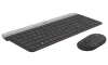 Logitech keyboard and mouse set MK470 wireless 2.4GHz USB receiver CZ black thumbnail (3 of 8)