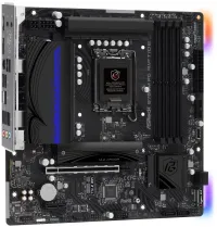 ASRock B760 PG RIPTIDE Intel B760 LGA1700 4x DDR5 2x M.2 HDMI DP USB-C mATX (1 of 4)