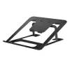 Neomounts NSLS085BLACK Laptop tablet holder for table 10-17" load capacity 5kg 6 different height positions foldable black thumbnail (1 of 6)