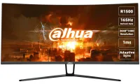 DAHUA 34" LED LM34-E330C mänguri VA paneel 3440x1440 (UW-QHD) 3000:1 1ms 350 cd m2 DP HDMI VESA 75x75 must (1 of 5)