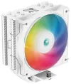 DEEPCOOL cooler AG400 ARGB 120mm fan ARGB 4x heatpipes PWM for Intel and AMD white thumbnail (2 of 7)