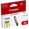 Canon oriģinālā tintes kasetne CLI-581Y XL dzeltena 83ml, kas paredzēta Canon PIXMA TR7550TR8550TS6150TS6151 thumbnail (1 of 1)