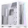 Magniumgear Powered by Phanteks NEO Qube v.2 ATX 2 x USB 3.0 USB-C 3.1 ARGB загартоване скло біле