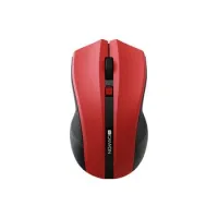 Souris optique sans fil CANYON MW-5 résolution réglable 800 1200 1600 dpi 4 touches récepteur USB rouge (1 of 2)