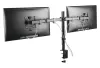 Neomounts FPMA-D550DBLACK Borddisplayholder 10-32" VESA klemme 100X100 bæreevne 2x 8kg 2 displays sort thumbnail (6 of 7)