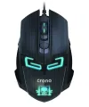 Mouse CM647, para jogos, óptico, com fio, 1600 dpi, retroiluminação LED azul, 6 botões, USB, preto thumbnail (1 of 2)