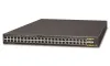 Planet GS-4210-48T4S lasc L2 L4 48x 1000Base-T 4x SFP Gréasáin SNMPv3 VLAN QoS IPv6 gan lucht leanúna