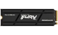 KINGSTON FURY Renegade SSD 1 ТБ SSD NVMe M.2 PCIe Gen4 Внутрішній M.2 2280 Радіатор 105 мм (1 of 2)