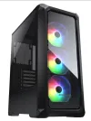 Caja para PC COUGAR ARCHON 2 RGB Black Mid Tower TG Panel frontal 3 ventiladores ARGB Panel izquierdo TG de 3 mm