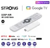 STRONG 4K Google TV stick LEAP-AIR 4K Ultra HD H.265 HDMI micro USB BT Wi-Fi Chromecast NETFLIX Google TV белый thumbnail (4 of 4)