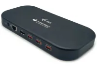 I-tec Dockingstatioun Thunderbolt 3 Dual 4K 5x USB-A 3.2 USB-C HDMI LAN Micro SD Power Liwwerung 60W (1 of 3)