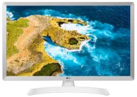 Телевізійний монітор LG IPS 28TQ515S 1366x768 16:9 1000:1 14ms 250cd HDMI USB колонка WIFI TV тюнер webOS білий (1 of 8)