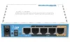 MikroTik RouterBOARD RB951Ui-2nD hAPCPU 650MHz 5x LAN 2,4Ghz 802.11b gn USB 1x PoE uit L4 thumbnail (2 of 2)