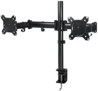 ARCTIC Z2 Basic Dësch Mount fir 2 Monitore 13"-32" LCD VESA 2x 8 kg schwaarz (1 of 2)