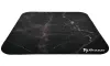 AROZZI Zona Quattro Black Marble Schutzbodenmatte 116 x 116 cm Design Black Marble