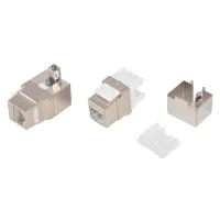 XtendLan Keystone jack RJ45 CAT6 STP installazione senza attrezzi a scatto (1 of 1)