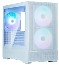 Zalman cabinet P30 AIR White miniT 3x140mm fan ARGB USB 3.0 USB-C tempered glass mesh panel white (1 of 6)