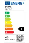 IMMAX NEO LÍNEA SMART væglampe 76cm 40W sort Zigbee 3.0 TUYA thumbnail (5 of 8)