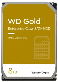 WD GOLD 8TB WD8005FRYZ SATA 6Gb med intern 3,5" 7200rpm 256MB (1 of 1)