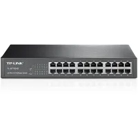 TP-Link TL-SF1024D switch 24x 10 100Mbps 13" asztali rackbe szerelhető (1 of 2)