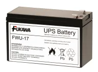 FUKAWA lead battery FWU17 for UPS APC replacement battery for RBC17 12V 9Ah service life 5 years (1 of 1)