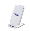 Akyga wireless charger MicroUSB white 70cm