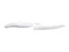 KYOCERA ceramic knife with white blade 13 cm long blade white plastic handle