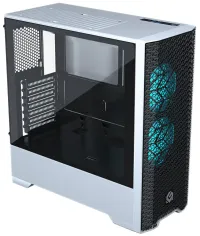 Magnium Gear Powered by Phanteks NEO Air Series ATX 2 ventole RGB da 120 mm 2 x USB 3.0 vetro temperato bianco (1 of 6)