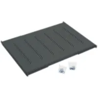 Triton Regal mat Perforatioun 1U 750mm maximal Laascht Muecht 150kg schwaarz (1 of 1)