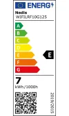 NEDIS Wi-Fi viedā LED kvēldiega spuldze E27 G125 7W 230V 806lm silti balts 1800–3000K aptumšojams thumbnail (2 of 2)