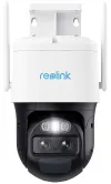 Reolink Trackmix Serie G770 8MPx Outdoor Batterie ugedriwwen 4G IP Kamera 3840x2160 SD Slot Bis zu 128GB Batterie 5100mAh IP65 PTZ