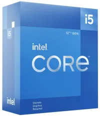 INTEL Core i5-12400F Alder Lake LGA1700 maks. 44 GHz 6C 12 T 18 MB 65 W TDP BOX w komplecie. chłodnice (1 of 1)