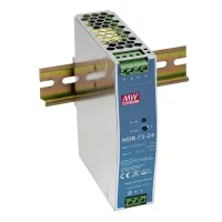 Planet PWR-75-48 industrial power supply on DIN rail adjustable 48-56V DC 75W (1 of 1)