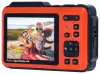 Rollei Sportsline 64 Selfie 64 MPix 16x zoom 28" LCD+ 2" LCD 4K video Waterproof 5m Orange thumbnail (3 of 6)